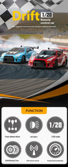 1:20 Scale Nissan GT-R Style RC Drift Car RC Car