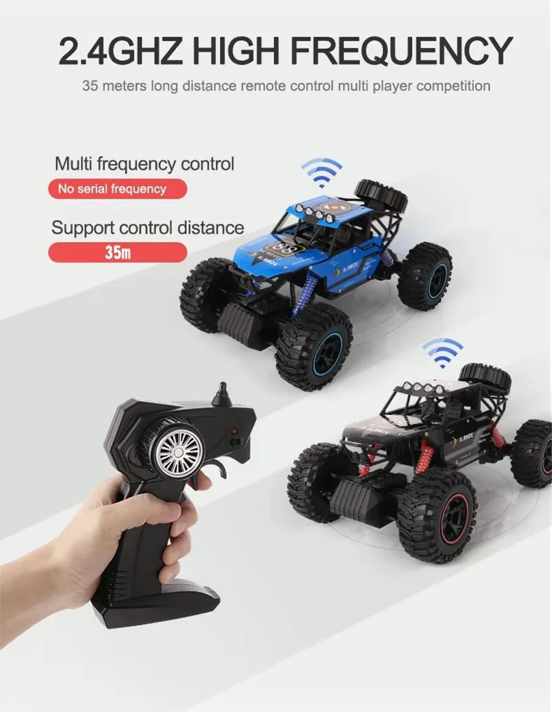 1:14 Mittakaava 4WD Climbing RC Car | High-Performance Off-Road RC Car