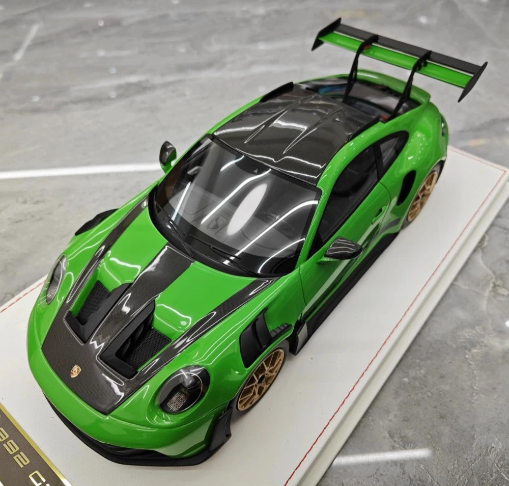 AI Model Porsche 2023 911 992 GT3 RS Green 1:18 – Collectible Resin Model Resin
