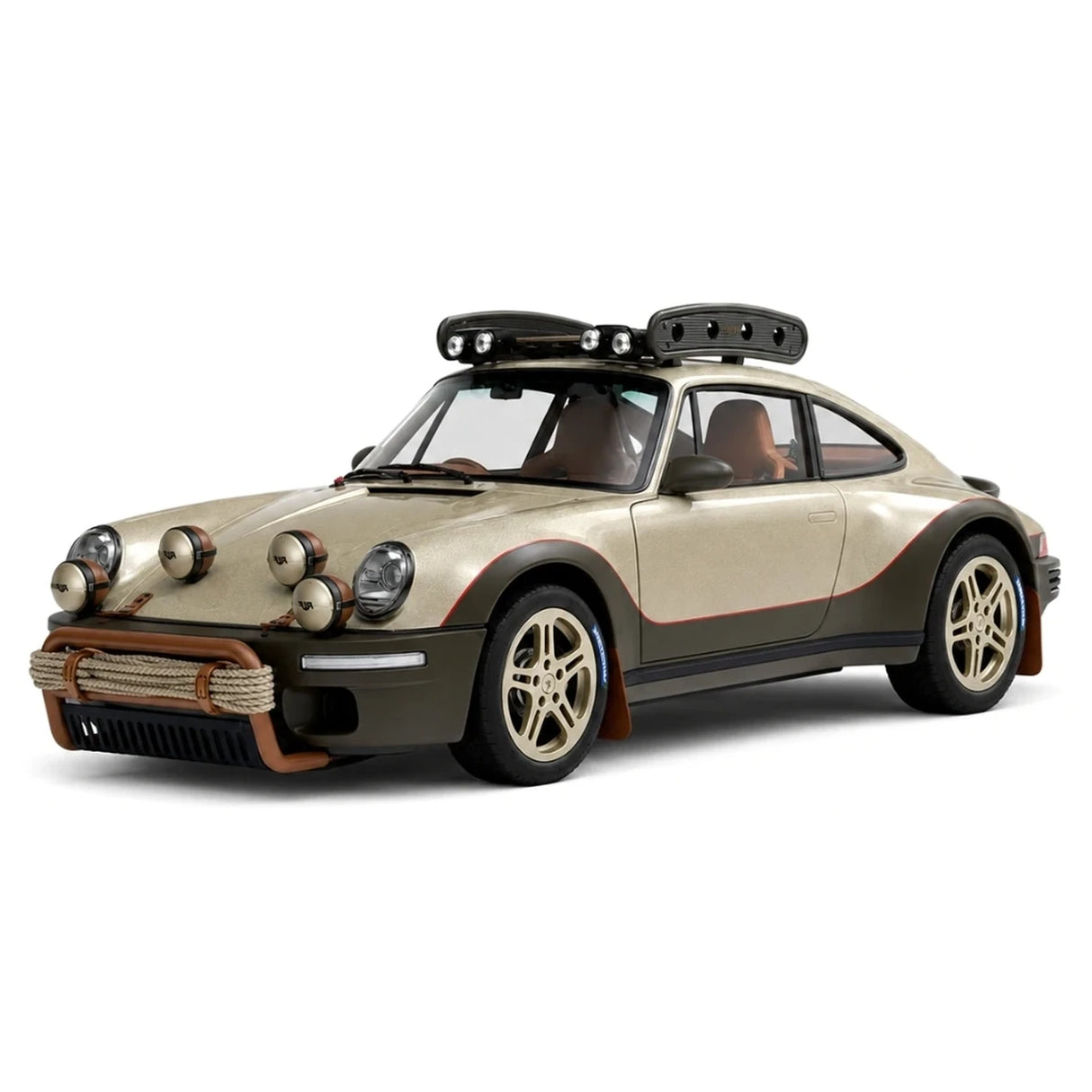 Almost Real Porsche 2018 RUF SCR تشوك 1:18 – نموذج معدني قابل للجمع من القالب المصبوب