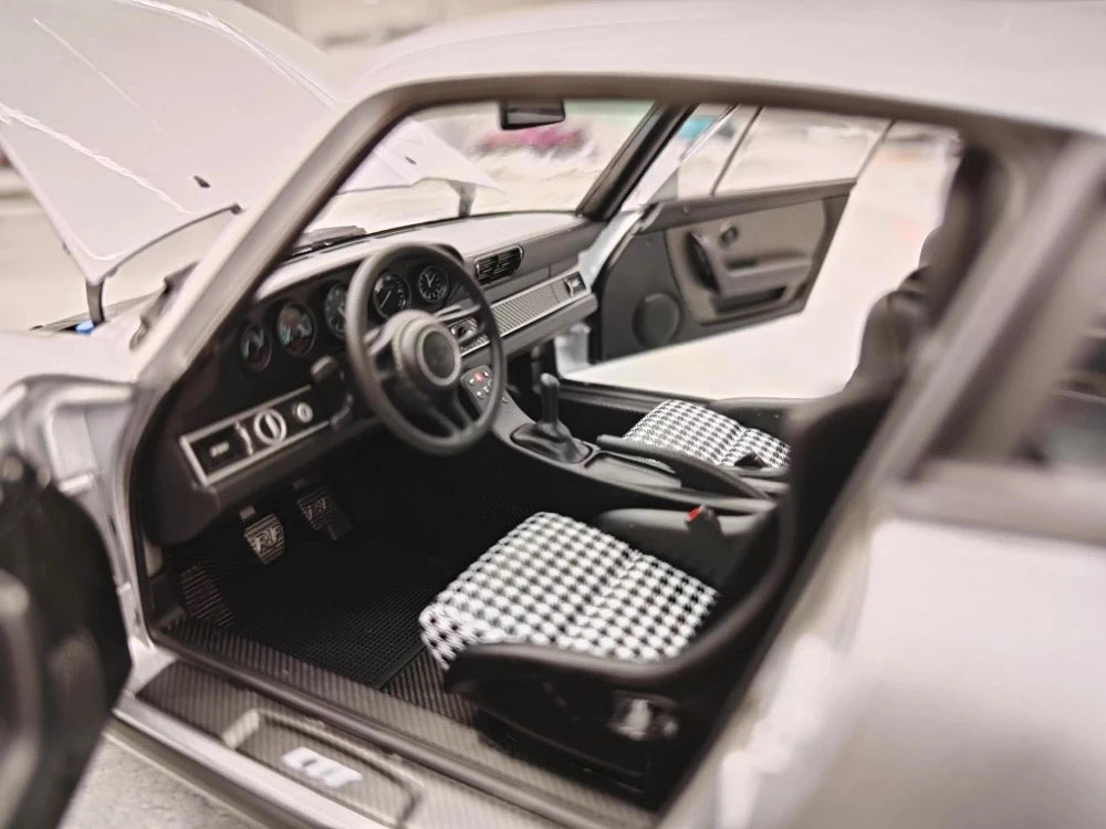 Almost Real Porsche 2022 911 RUF SCR Silver 1:18 – Collectible Diecast Model Die-Cast