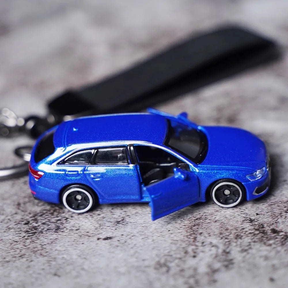 Audi A6 Avant Keychains 1:64 Model Car Keychain