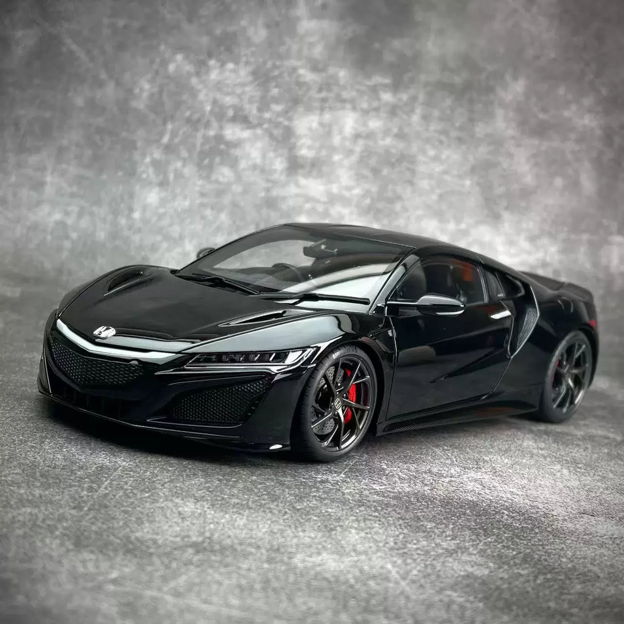 AutoArt Acura 2017 NSX Schwarze 1:18 – Sammelobjekt aus Druckguss