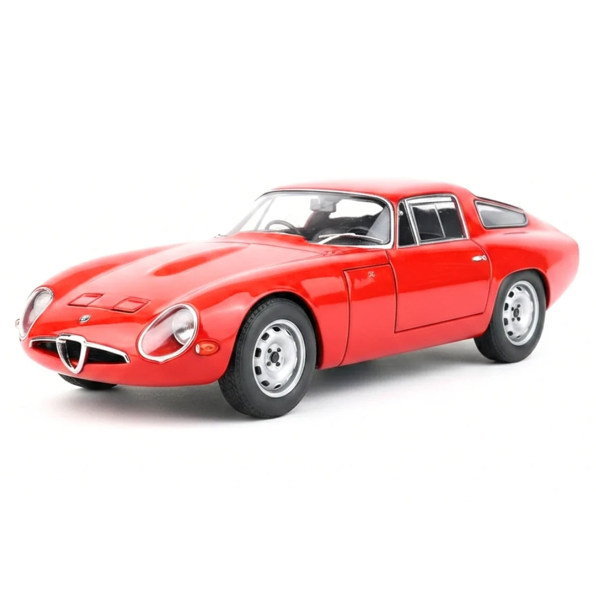 AutoArt Alfa Romeo 1963 Giulia TZ Red 1:18 – Modelo Colecionável de Metal Fundido