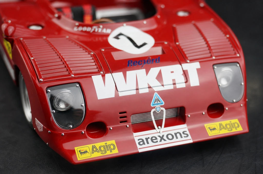 Alfa Romeo 1975 33TT12 #2 1:18 modelo colecionável em metal fundido por AutoArt - ver 11