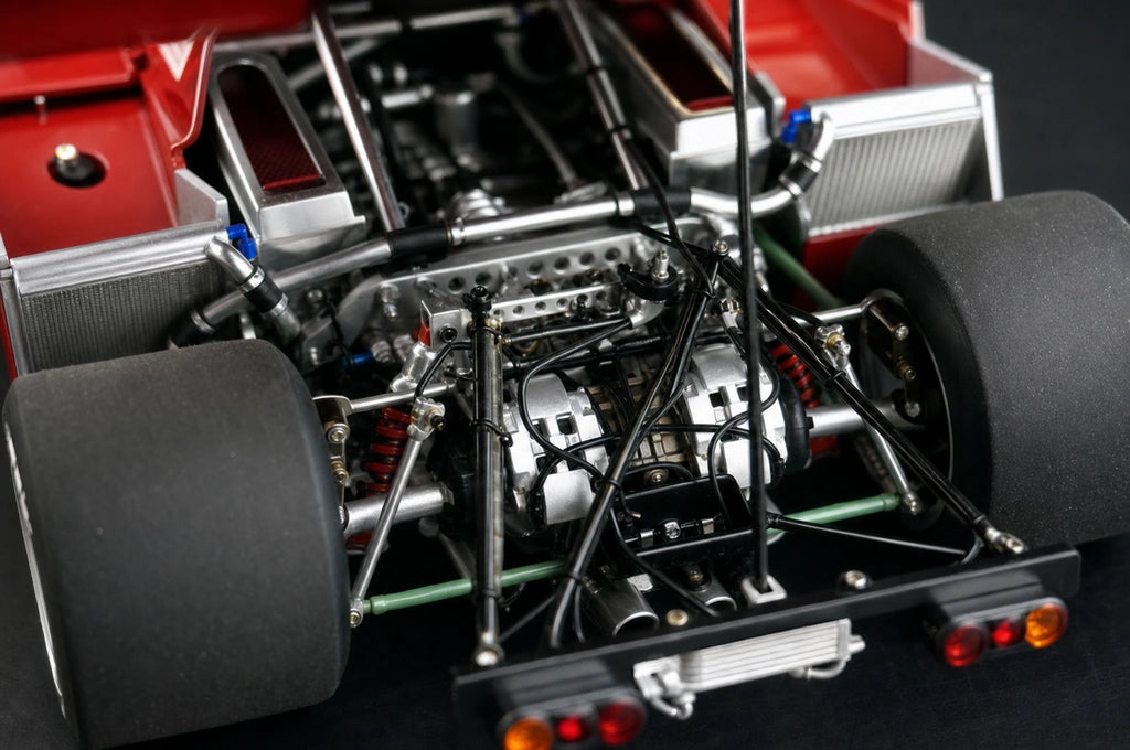 Alfa Romeo 1975 33TT12 #2 1:18 modelo colecionável em fundição por AutoArt - ver 19