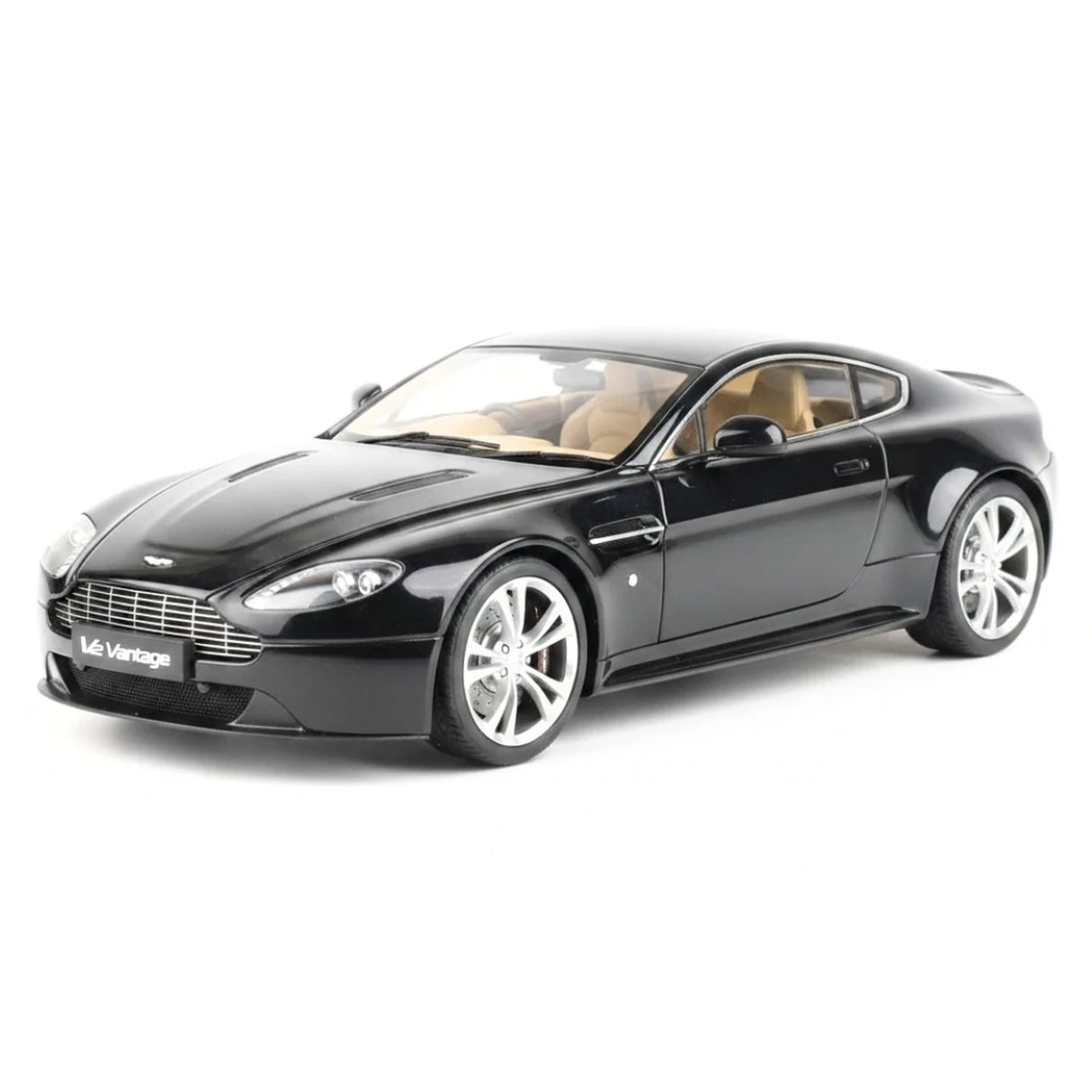 AutoArt Aston Martin 2009 V12 Vantage Black 1:18 – Collectible Diecast Model Die-Cast