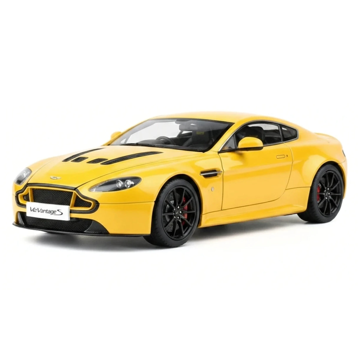 AutoArt Aston Martin 2013 V12 Vantage S Yellow 1:18 – Collectible Diecast Model Die-Cast