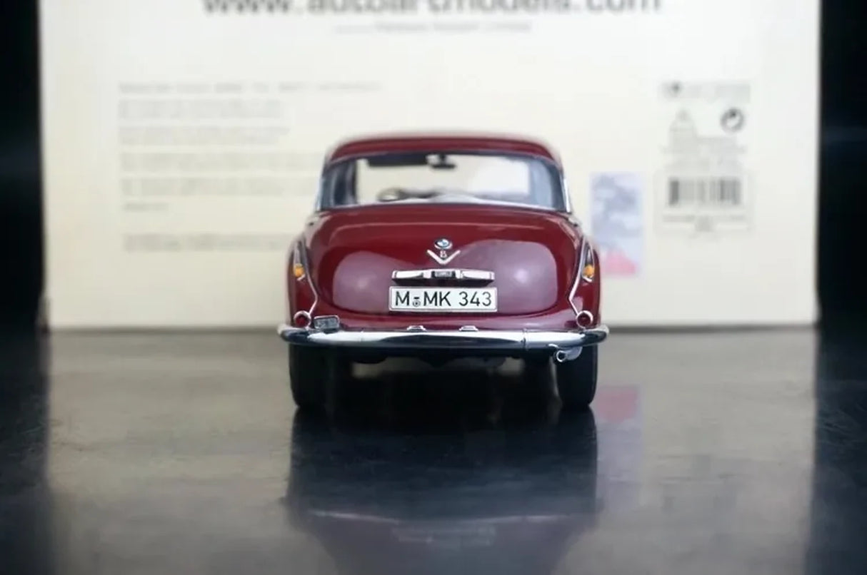 AutoArt BMW 1954 502 Red 1:18 – Collectible Diecast Model Die-Cast