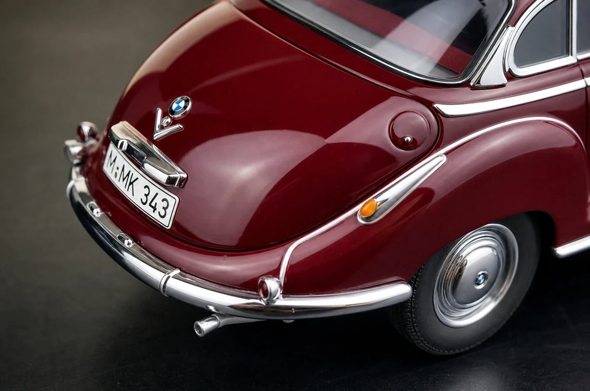 AutoArt BMW 1955 502 Burgundy 1:18 – Collectible Diecast Model Die-Cast