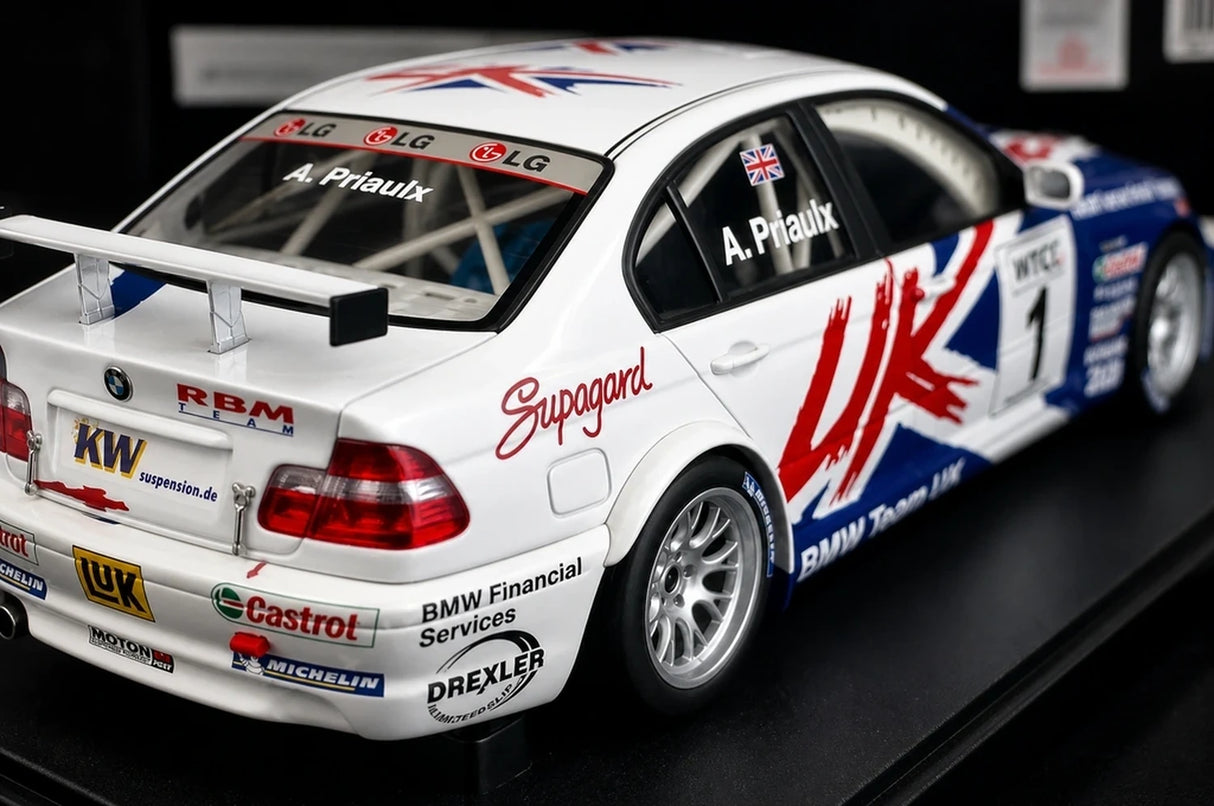 BMW 2005 320i WTCC #1 1:18 diecast collectible model by AutoArt - view 12