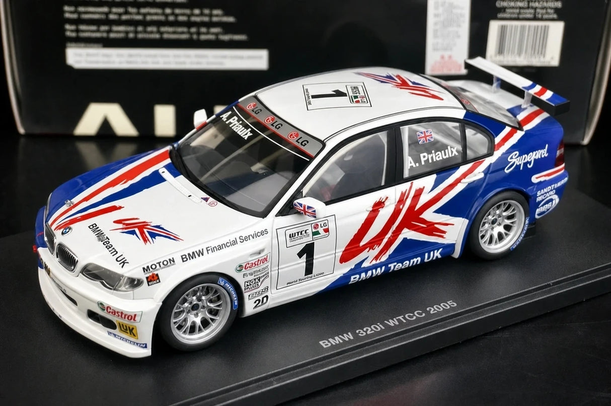 BMW 2005 320i WTCC #1 1:18 diecast collectible model by AutoArt - view 2