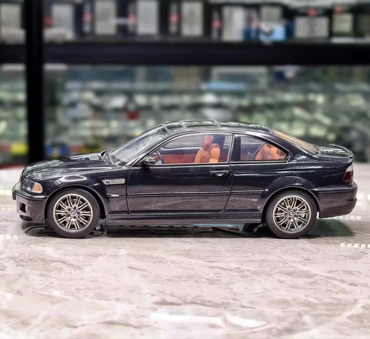 AutoArt BMW 2007 M3 E46 Coupe Black 1:18 – Collectible Diecast Model Die-Cast