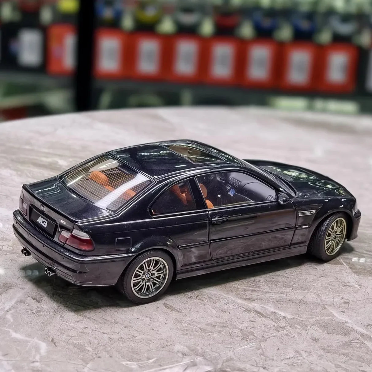 AutoArt BMW 2007 M3 E46 Coupe Black 1:18 – Collectible Diecast Model Die-Cast