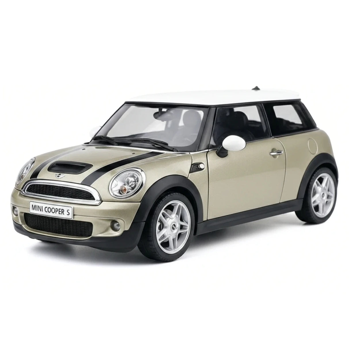 AutoArt BMW 2001 Cooper S Champagne Gold 1:18 – Collectible Diecast Model Die-Cast