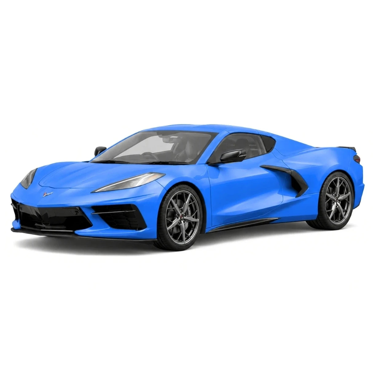 AutoArt شيفروليه 2020 كورفيت C8 ستينغراي Z51 بلو 1:18 – نموذج معدني قابل للجمع مصبوب.