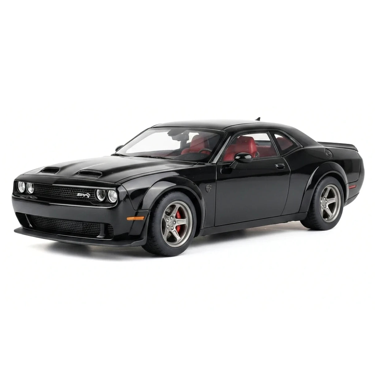 AutoArt Dodge 2023 Challenger SRT Super Stock Black 1:18 – Collectible Diecast Model Die-Cast
