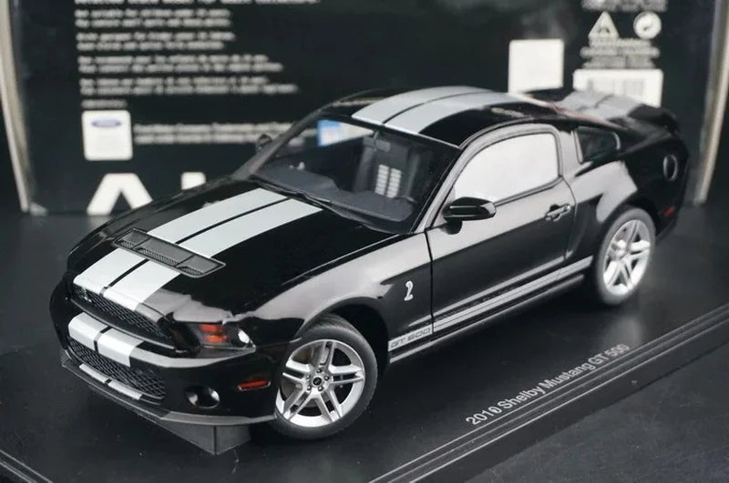 AutoArt فورد 2020 موستانج شيلبي GT500 بلاك 1:18 – نموذج معدني قابل للجمع