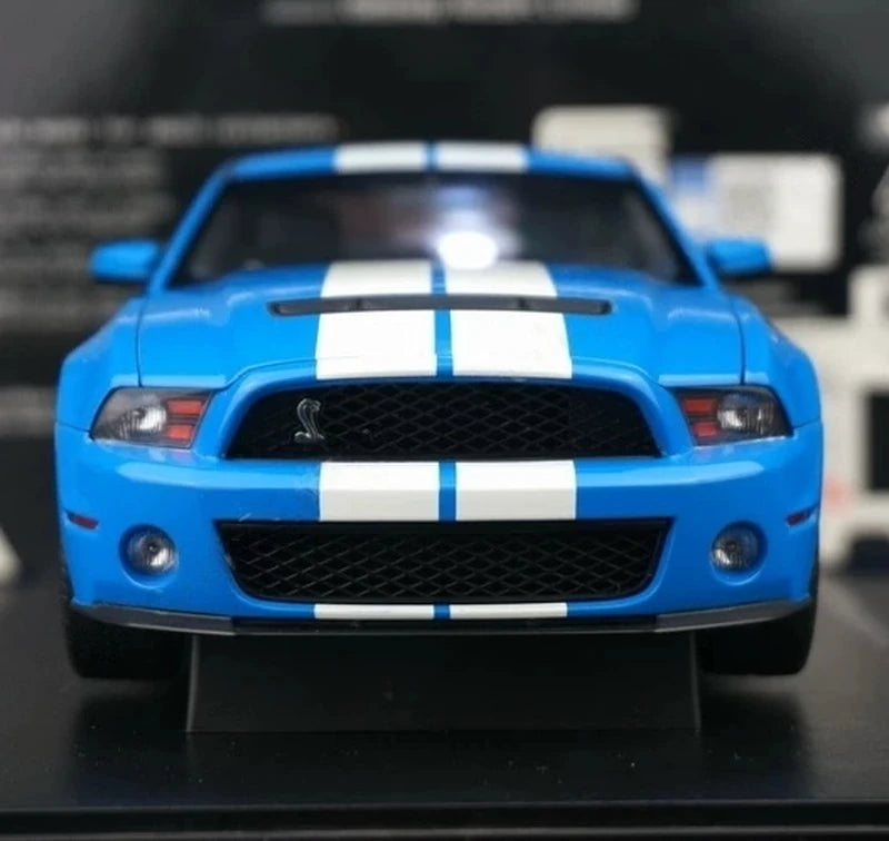 AutoArt Ford 2020 Mustang Shelby GT500 blå 1:18 – pressgjuten samlarmodell