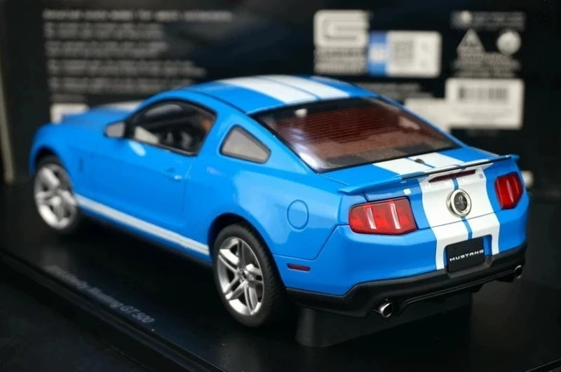 AutoArt Ford 2020 Mustang Shelby GT500 blå 1:18 – pressgjuten samlarmodell