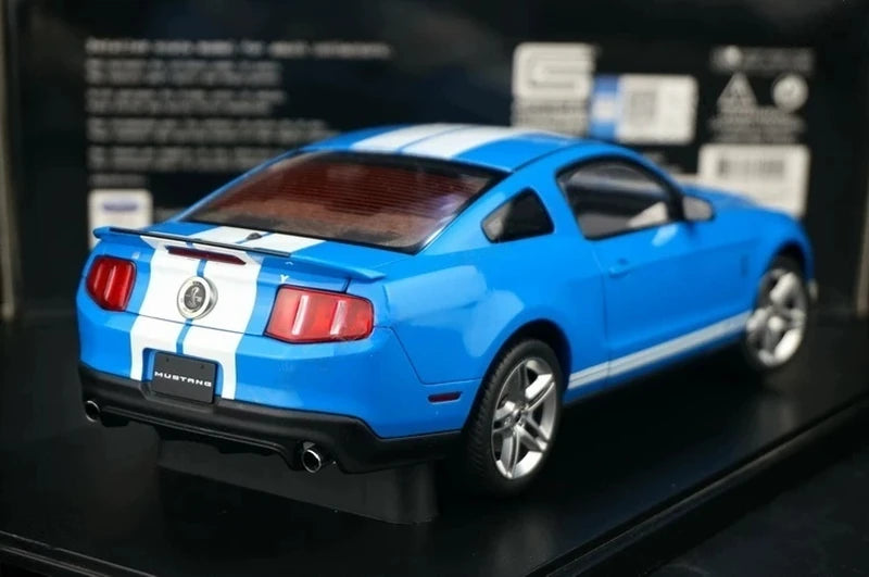 AutoArt Ford 2020 Mustang Shelby GT500 blå 1:18 – pressgjuten samlarmodell