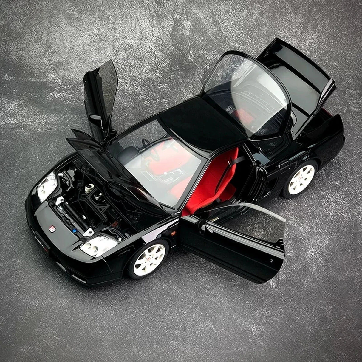 AutoArt Honda 2002 NSX-R NA2 Black 1:18 – Collectible Diecast Model Die-Cast