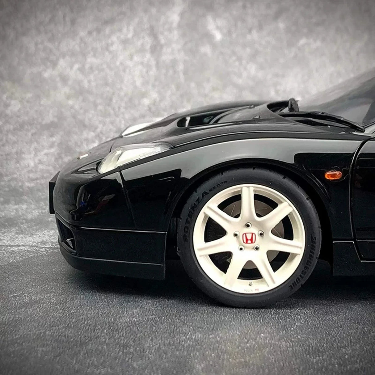 AutoArt Honda 2002 NSX-R NA2 Black 1:18 – Collectible Diecast Model Die-Cast