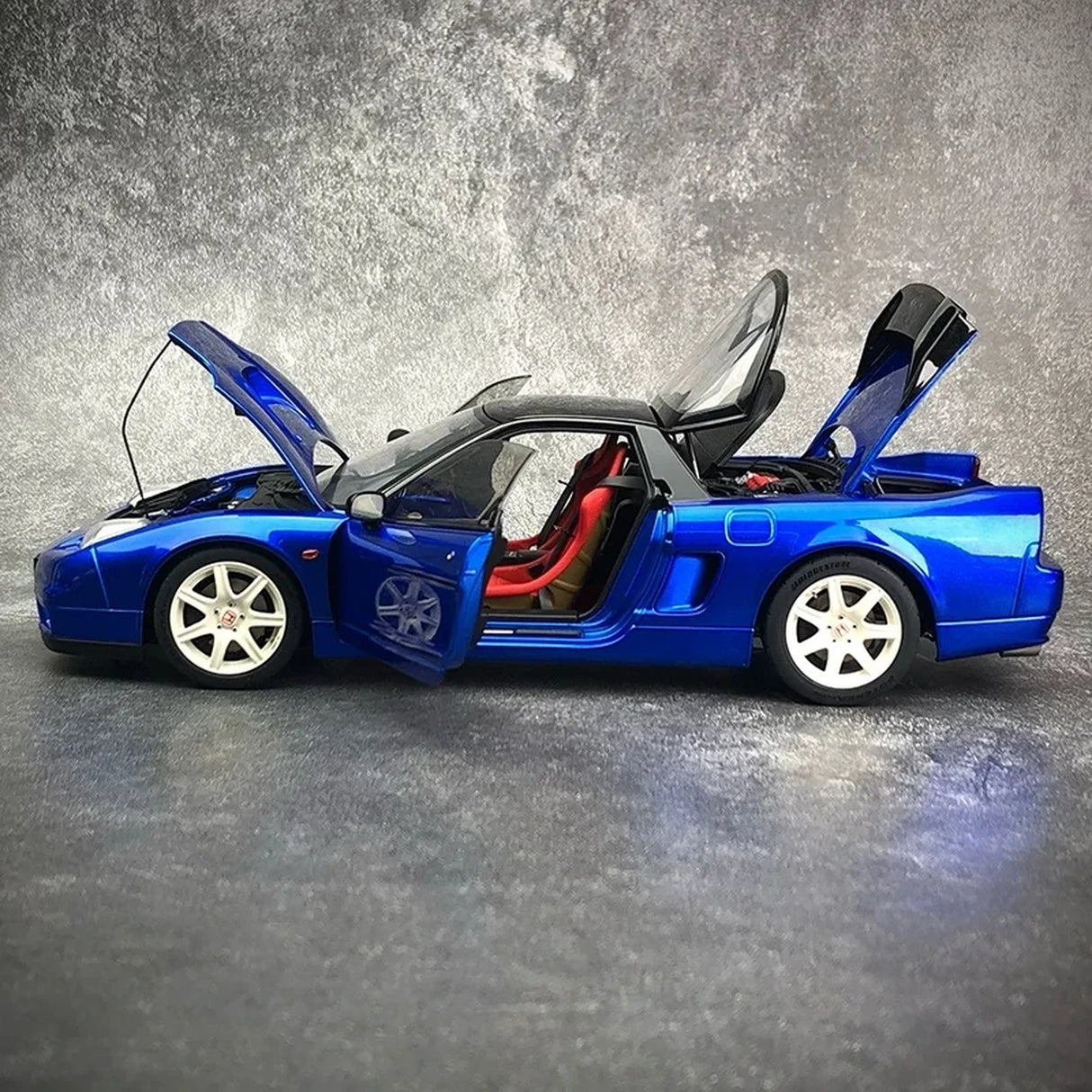 AutoArt Honda 2002 NSX-R NA2 بلو 1:18 – نموذج معدني قابل للجمع