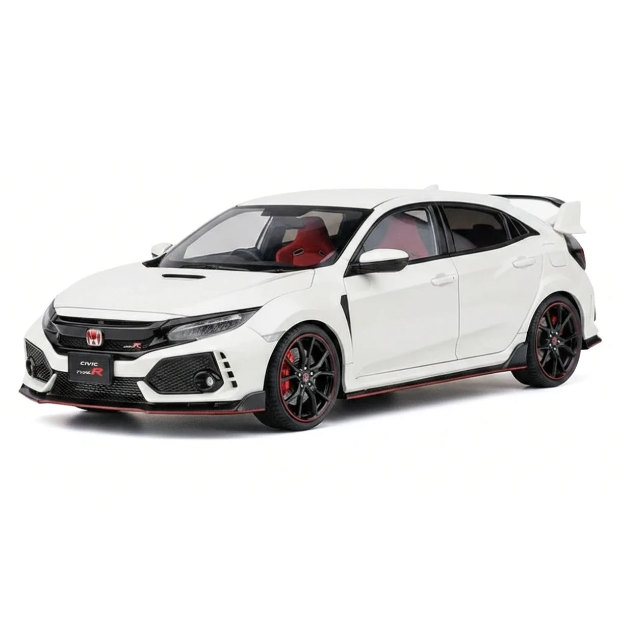 AutoArt Honda 2017 Civic Type-R FK8 White First Release 1:18 – Collectible Diecast Model Die-Cast