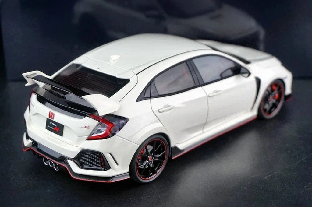 AutoArt Honda 2017 Civic Type-R FK8 White First Release 1:18 – Collectible Diecast Model Die-Cast