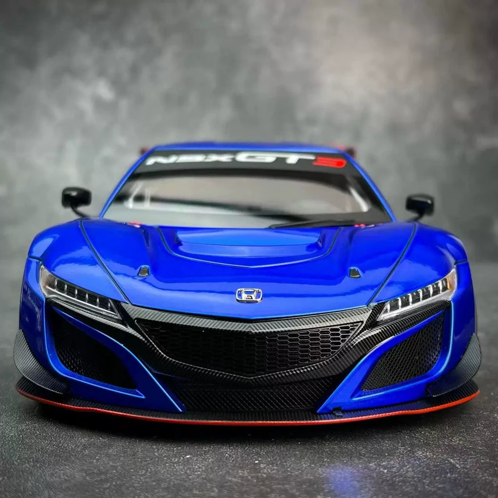 AutoArt Honda 2018 NSX GT3 Blue 1:18 – Collectible Diecast Model Die-Cast