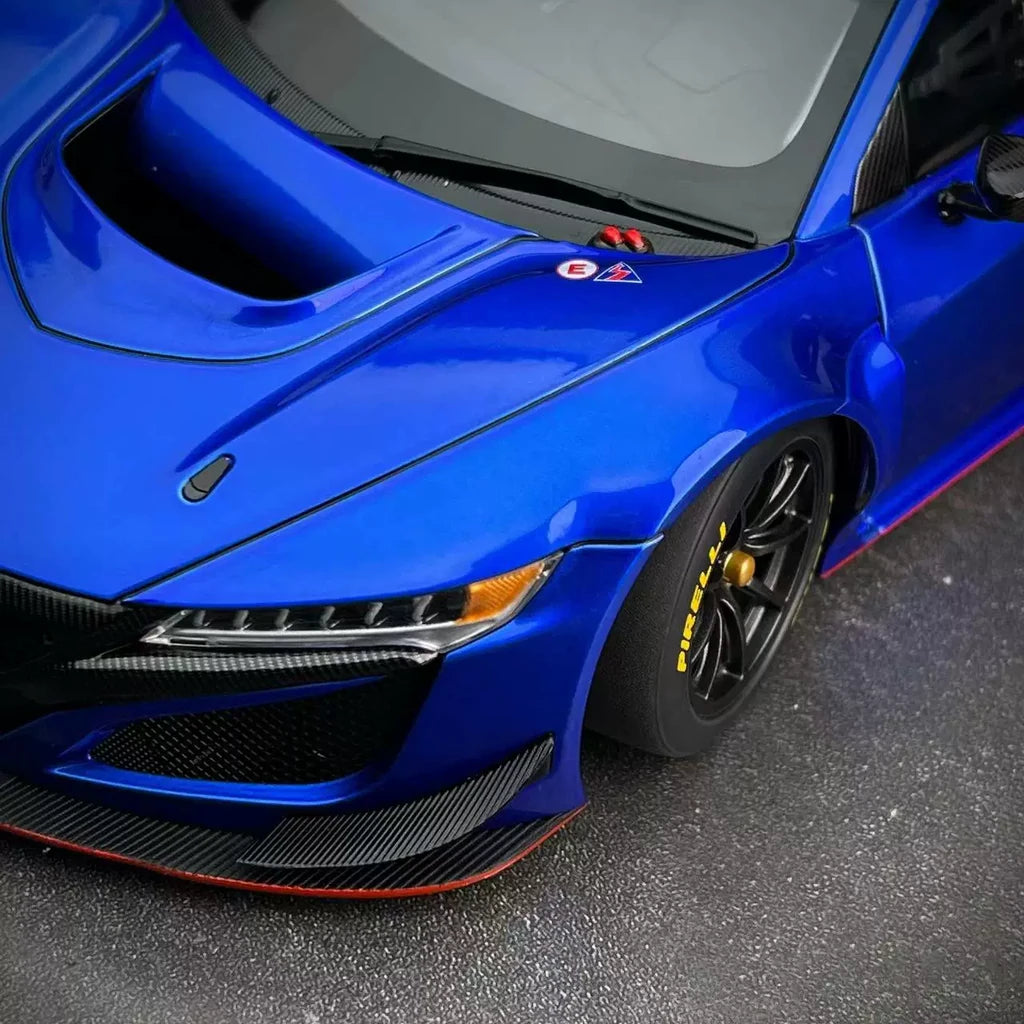 AutoArt Honda 2018 NSX GT3 Blue 1:18 – Collectible Diecast Model Die-Cast