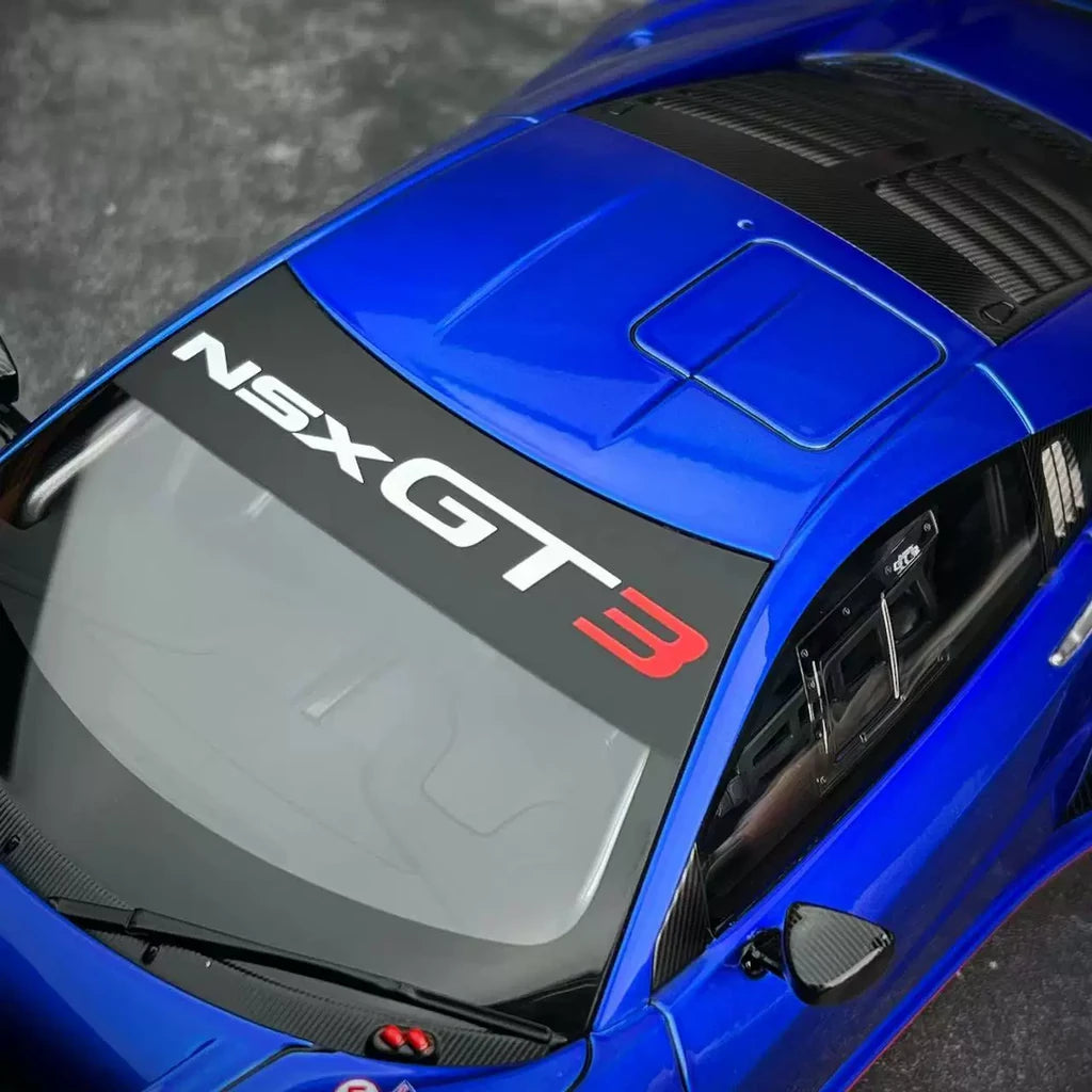 AutoArt Honda 2018 NSX GT3 Blue 1:18 – Collectible Diecast Model Die-Cast