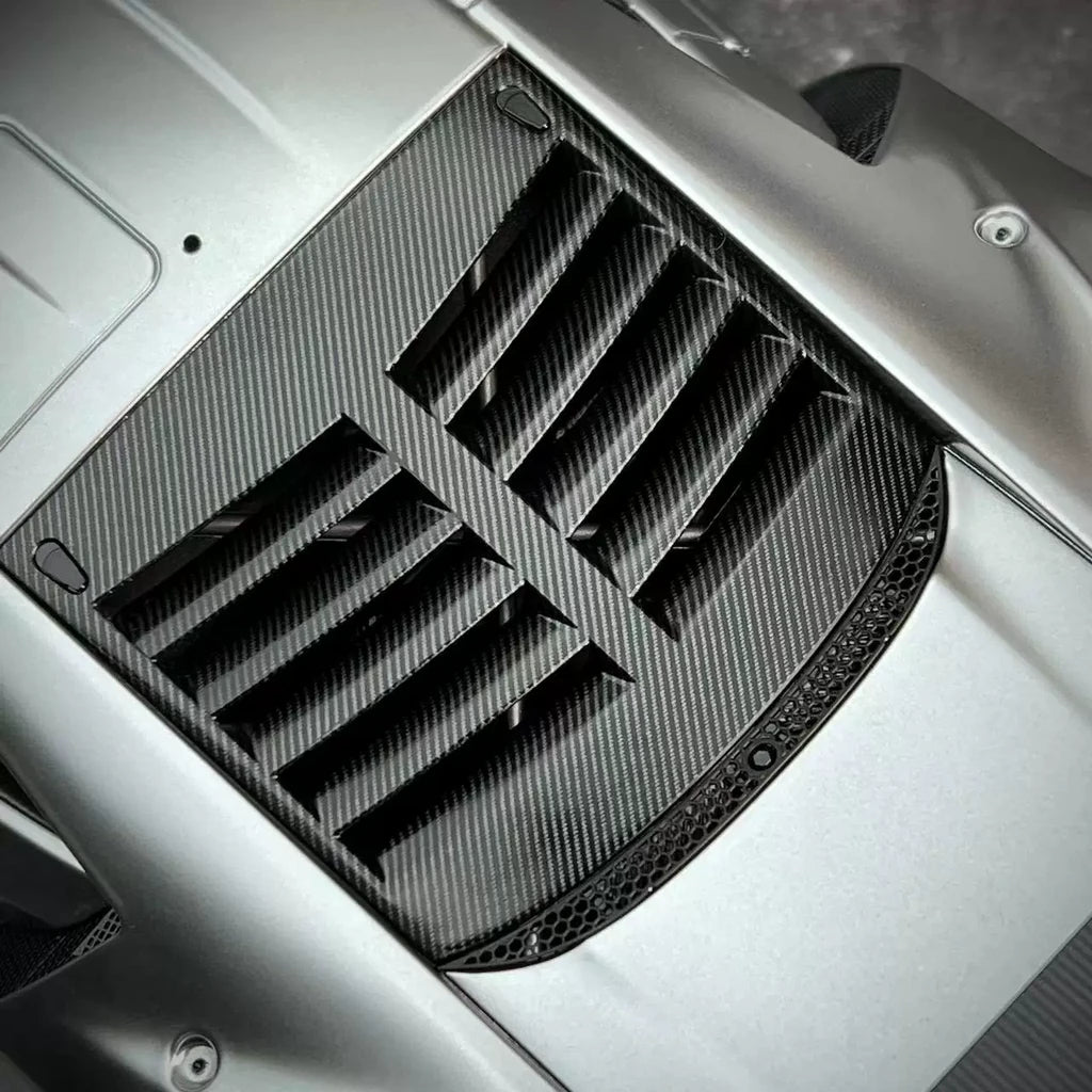 AutoArt Honda 2018 NSX GT3 سيلفر 1:18 – نموذج معدني قابل للجمع مصبوب، مصبوب.