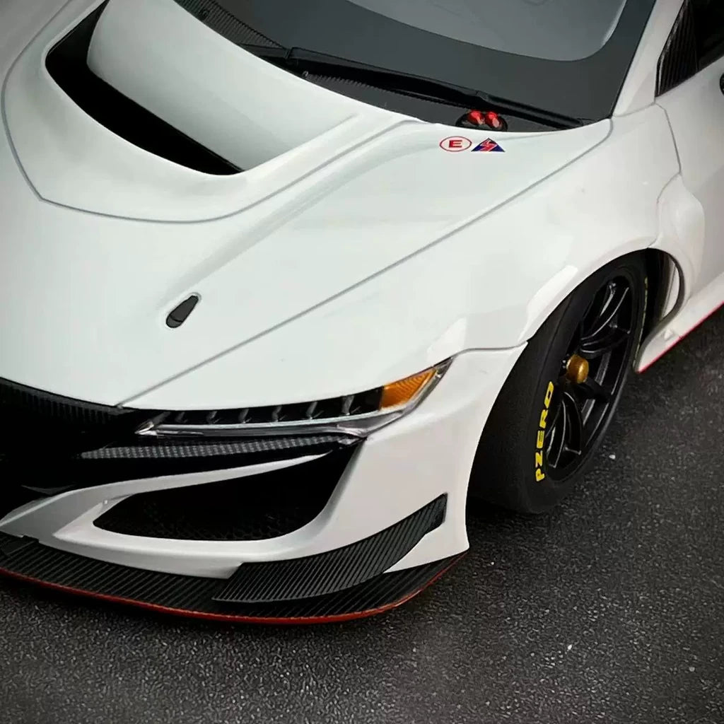 AutoArt Honda 2018 NSX GT3 White 1:18 – Collectible Diecast Model Die-Cast