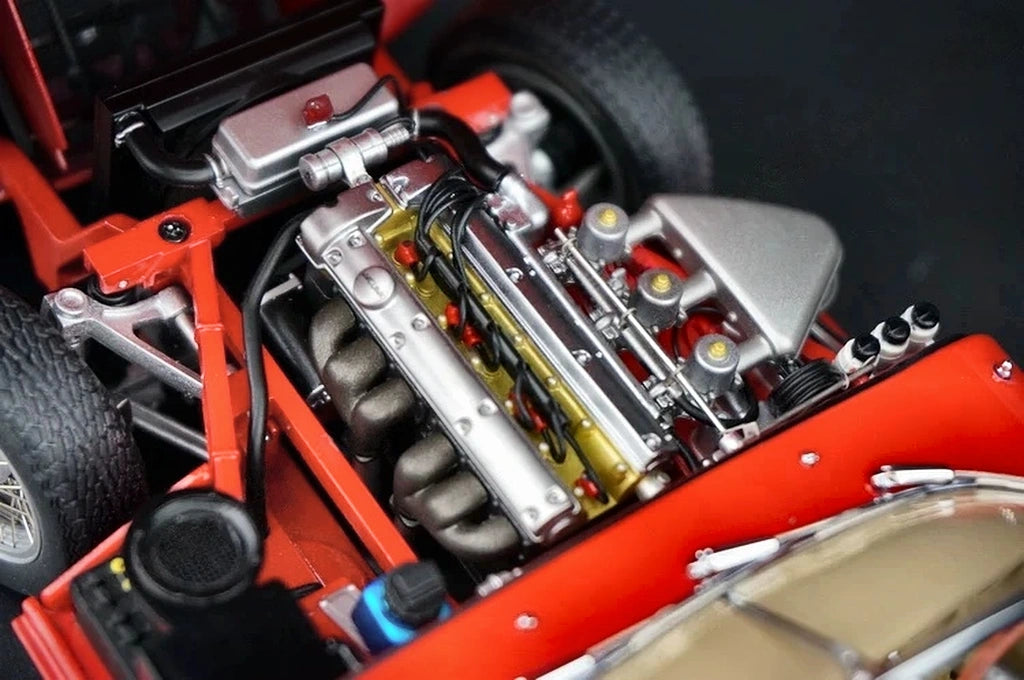 AutoArt Jaguar 1961 E-Type Roadster Red 1:18 – Collectible Diecast Model Die-Cast