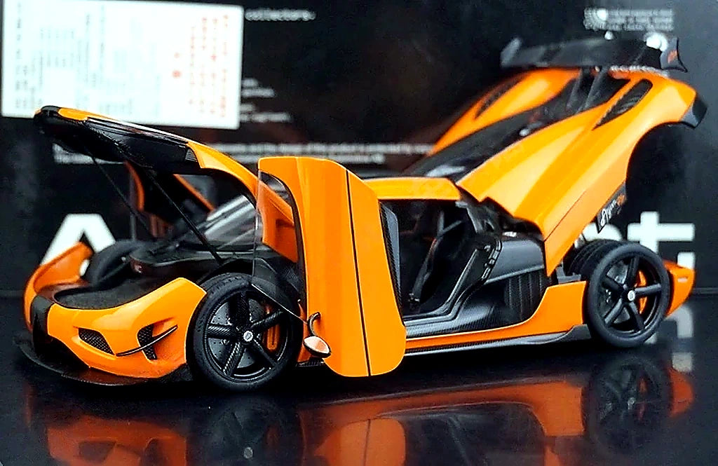 AutoArt Koenigsegg 2015 Agera RS Orange 1:18 – Collectible Diecast Model Die-Cast