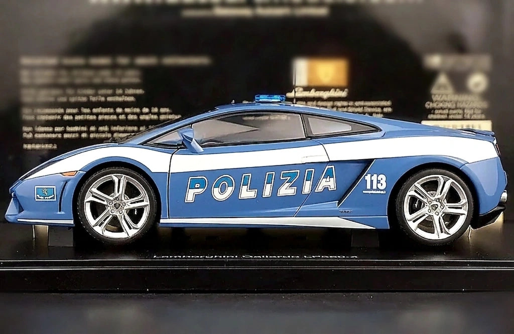 AutoArt Lamborghini 2008 Gallardo LP560-4 Polizia 1:18 – Modello da collezione in pressofuso