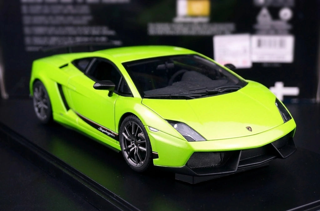 AutoArt Lamborghini 2010 Gallardo LP570-4 Superleggera Green 1:18 – Modello da collezione pressofuso
