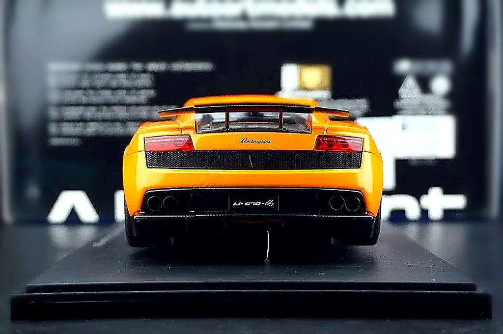 AutoArt Lamborghini 2010 Gallardo LP570-4 Superleggera Orange 1:18 – Collectible Diecast Model Die-Cast