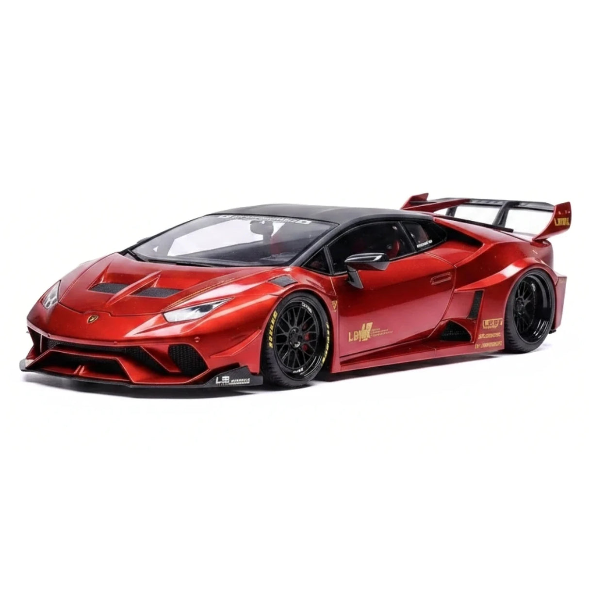 AutoArt Lamborghini 2011 Aventador LP700-4 LB ووركس ريد 1:18 – نموذج معدني قابل للجمع مصبوب.