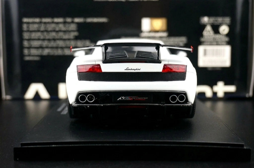 AutoArt Lamborghini 2011 Gallardo LP570-4 Super Trofeo Stradale White 1:18 – Modello da collezione pressofuso