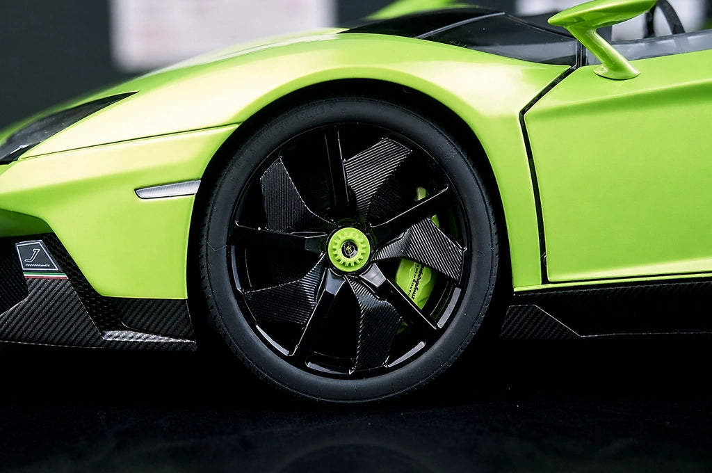 AutoArt Lamborghini 2012 Aventador J Green 1:18 – Collectible Diecast Model Die-Cast
