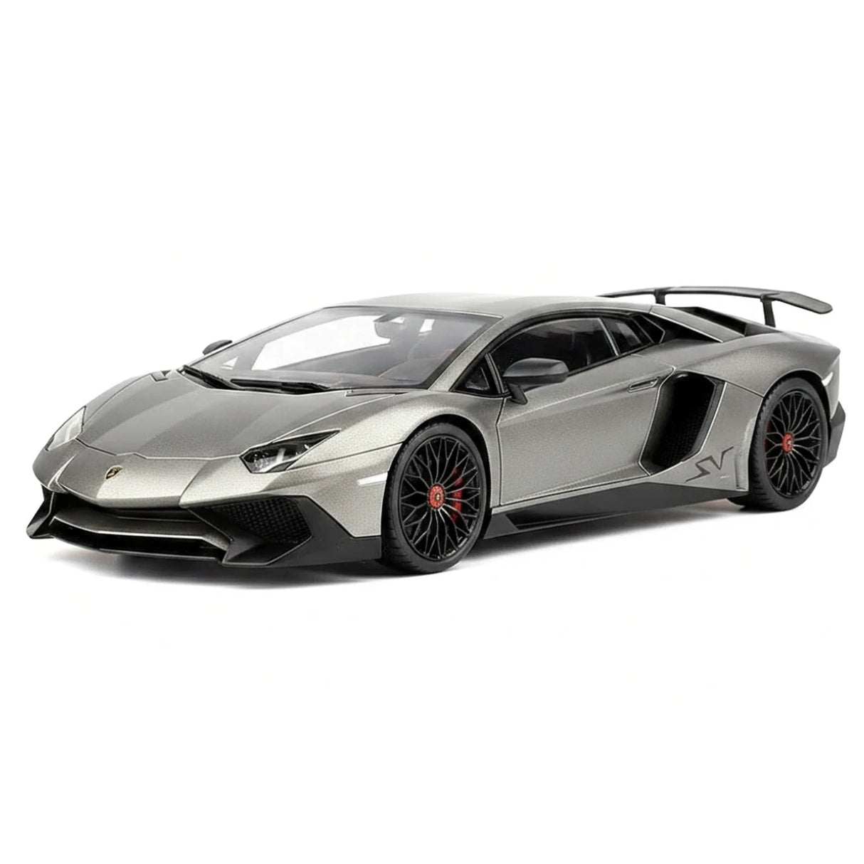 AutoArt Lamborghini 2015 Aventador LP750-4 SV Gray 1:18 – Modello da collezione pressofuso