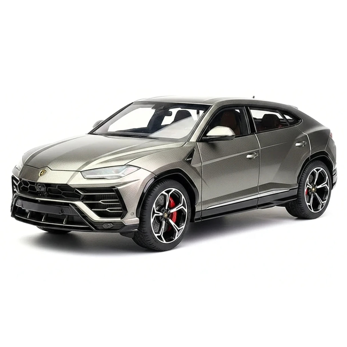 AutoArt Lamborghini 2018 Urus رمادي 1:18 – نموذج معدني قابل للجمع من القالب المصبوب