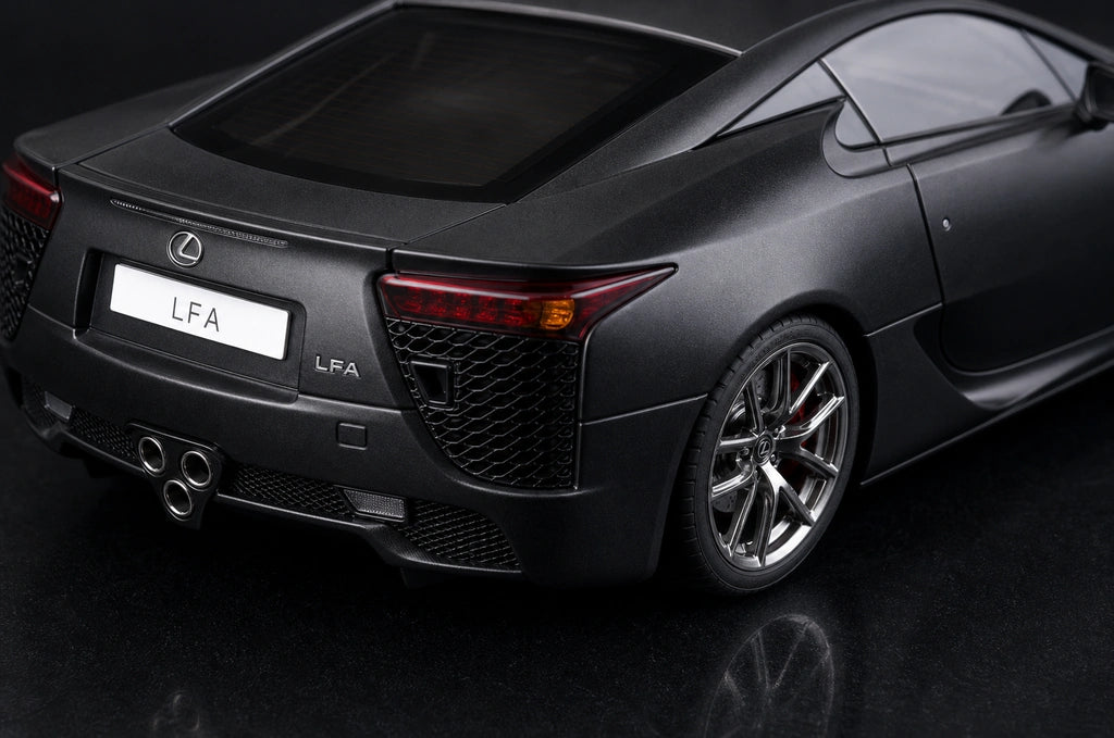 AutoArt Lexus 2010 LFA Matte Black 1:18 – Modello da collezione pressofuso