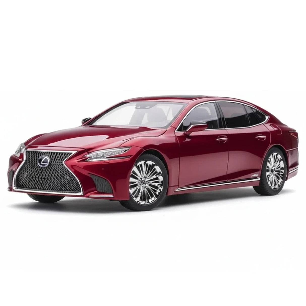 AutoArt Lexus 2017 LS 500h Red 1:18 – Collectible Diecast Model Die-Cast