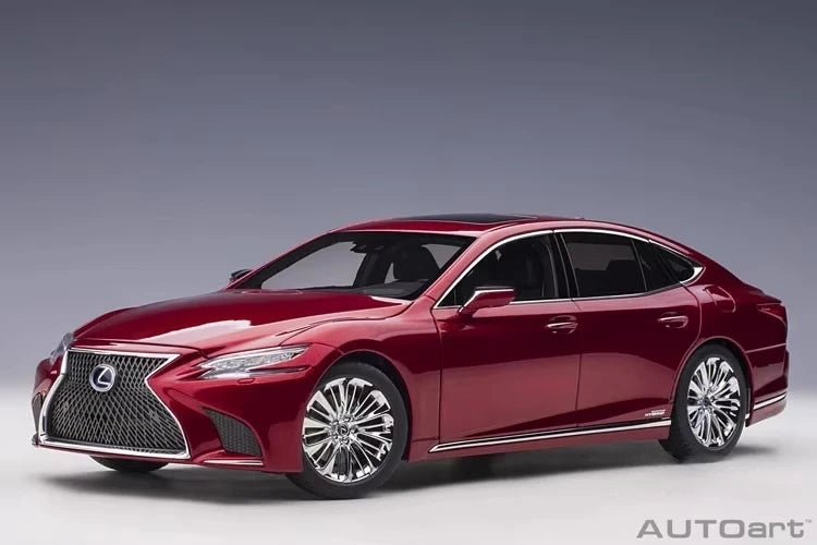 AutoArt Lexus 2017 LS 500h Red 1:18 – Collectible Diecast Model Die-Cast