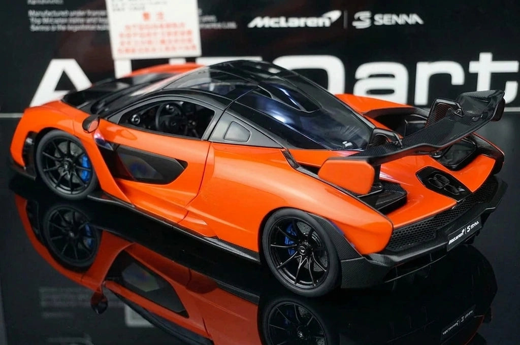 AutoArt McLaren 2018 Senna Orange 1:18 – Modello da collezione pressofuso