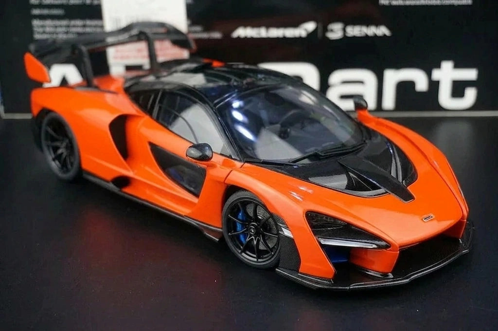 AutoArt McLaren 2018 Senna Orange 1:18 – Modello da collezione pressofuso